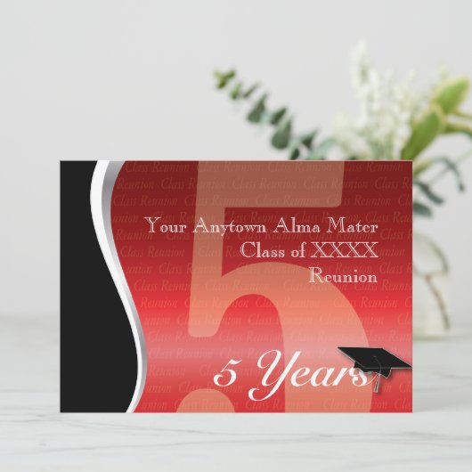  5-jarige vakbond kaart (Staand voorkant)