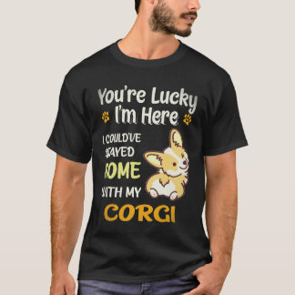 5 Je Bent Een Geluksvogel Corgi T-shirt