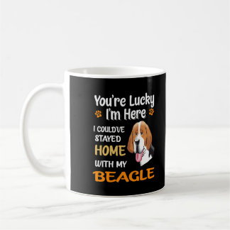 5 Je hebt geluk thuis met mijn Beagle Koffiemok