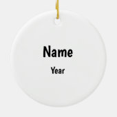 5 Jugs of Moonshine Ornament (Achterkant)