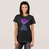 5 juli 2017 palmboom 5 jaar t-shirt (Voorkant volledig)