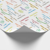 5 juli, 5-jarige cadeaupapier voor het oppakken (Hoek)