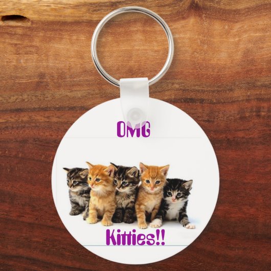 5 Kittens Sleutelhanger (Voorkant)