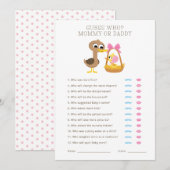 5 kleine eenden | Raad eens wie papa of mama is Kaart (Voorkant / Achterkant)