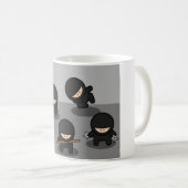 5 Kleine ninja's Koffiemok (Voorkant rechts)