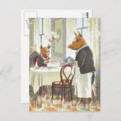 5 Kleine varkens: De Roast Beef Pig Briefkaart (Voorkant / Achterkant)