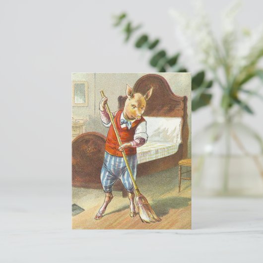 5 Kleine varkens: De startpagina Briefkaart (Staand voorkant)