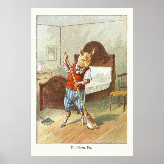 5 kleine varkens: De startpagina Poster (Voorkant)