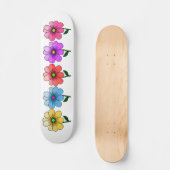 5 kleuren bloemen ontwerp persoonlijk skateboard (Voorkant)