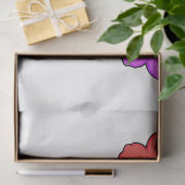 5 kleuren bloemen ontwerp tissuepapier (Geschenk)