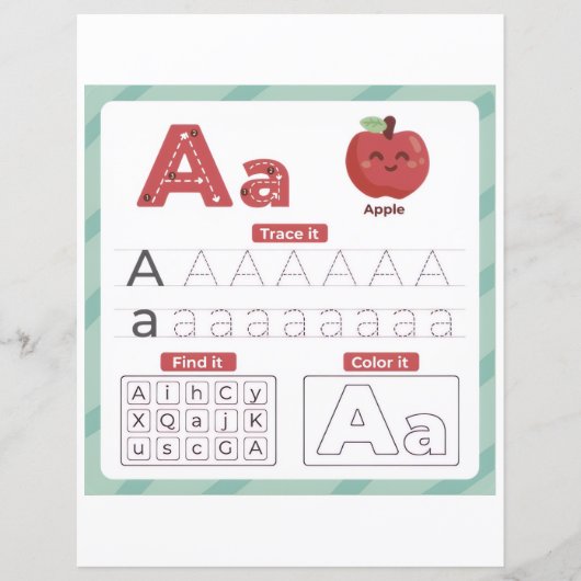 5 Learn To Spell Letter A Teacher Home Schooling (Voorkant)