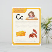 5 Learn To Spell Letter C Teacher Home Schooling (Staand voorkant)