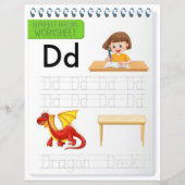 5 Learn To Spell Letter D Teacher Home Schooling (Voorkant)