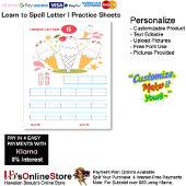 5 Learn To Spell Letter I Teacher Home Schooling