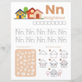 5 Learn To Spell Letter N Teacher Home Schooling (Voorkant)