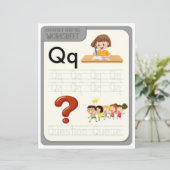 5 Learn To Spell Letter Q Teacher Home Schooling (Staand voorkant)