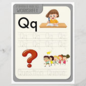 5 Learn To Spell Letter Q Teacher Home Schooling (Voorkant)