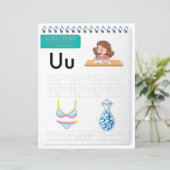 5 Learn To Spell Letter U Teacher Home Schooling (Staand voorkant)