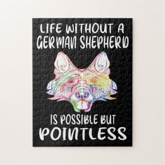 5 Leven zonder een Duitse herder is mogelijk, maar Legpuzzel