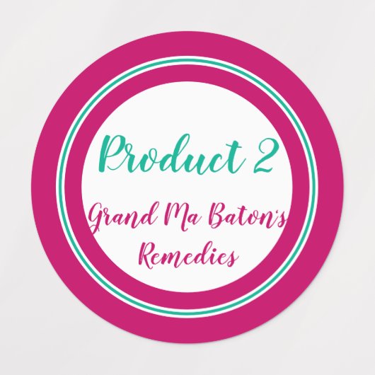 5 Lijnkleding KLEIN 0,75 inch Labels (Design 2)