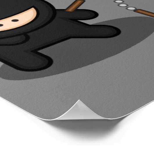 5 Little ninjas Poster (Hoek)