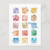 # 5 LOONEY TUNES™ foto op Briefkaart (Voorkant)