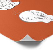 # 5 LOONEY TUNES™ foto op Poster (Hoek)