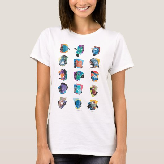 # 5 LOONEY TUNES™ foto op T-shirt (Voorkant)