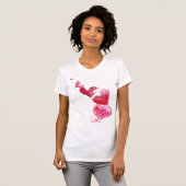 5 Love Hearts Tower Tshirt Kleding (Voorkant volledig)