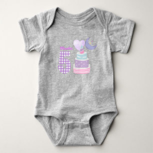 5 maanden baby-carrosserie romper