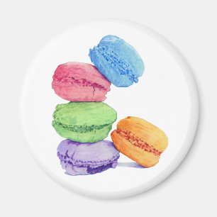 5 Macarons magneet