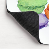 5 Macarons Mousepad Muismat (Hoek)