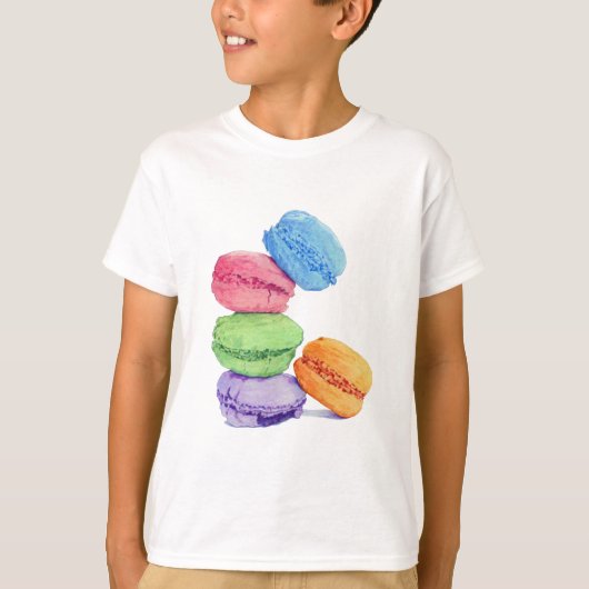 5 Macarons T-shirt (Voorkant)