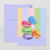 5 Macaronstrips Briefkaart (Voorkant / Achterkant)