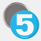 5 magneet (Voorkant / Achterkant)
