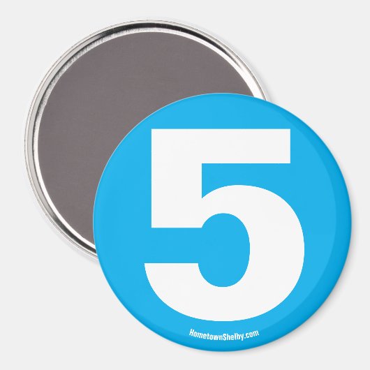 5 magneet (Voorkant / Achterkant)