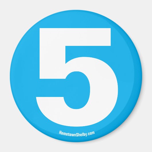 5 magneet (Voorkant)