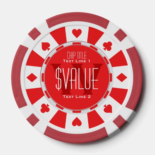 5 Manieren om uw klassieke Poker Chip te personali (Achterkant)