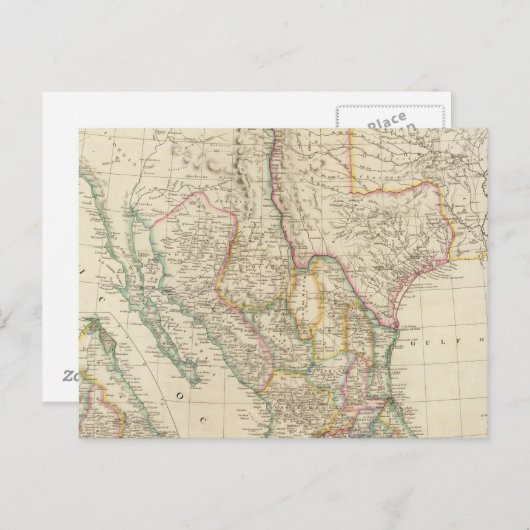 5 Mexico Briefkaart (Voorkant / Achterkant)