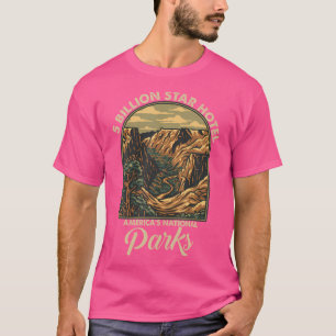 5 miljard Star Hotel Americas National Parks Campi T-shirt