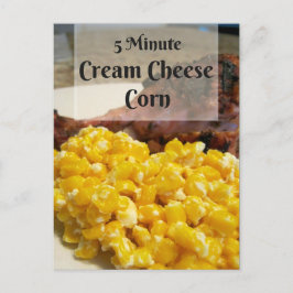 5-minuten-Cream-kaascorn-ontvangstkaart Briefkaart
