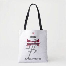 5-minuten dutje = Zombie Apocalypse Tote Bag