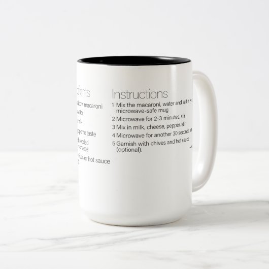 5 minuten MOK Mac 'N' kaas-LRG MOK (Voorkant rechts)