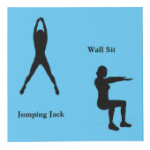 5 minuten werktijd kubus (Voorkant)