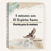 "5 Minutos con el Espíritu Santo" Prayer Journal Notitieboek (Voorkant)