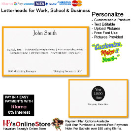 5 Modern Orange Logo Promote Company Brand Name Visitekaartje