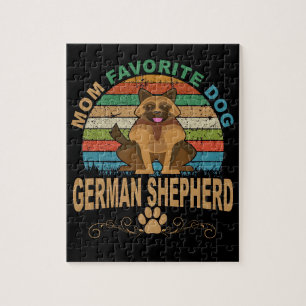 5 Moeder Favoriete Hond Duitse Herder Legpuzzel