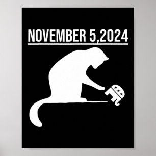5 november 2024 De wraak van de kattendames Poster