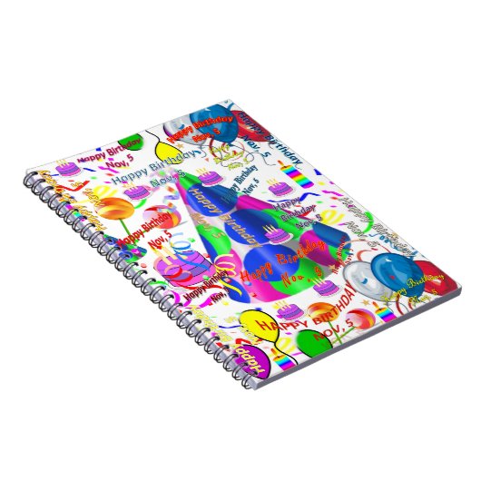 5 november, Notitieboek van de verjaardag (Rechterzijde)