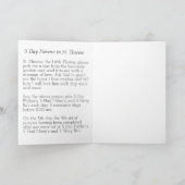 5 Novena van de dag het Schilderen Baby Jesus St. Kaart (Binnen)